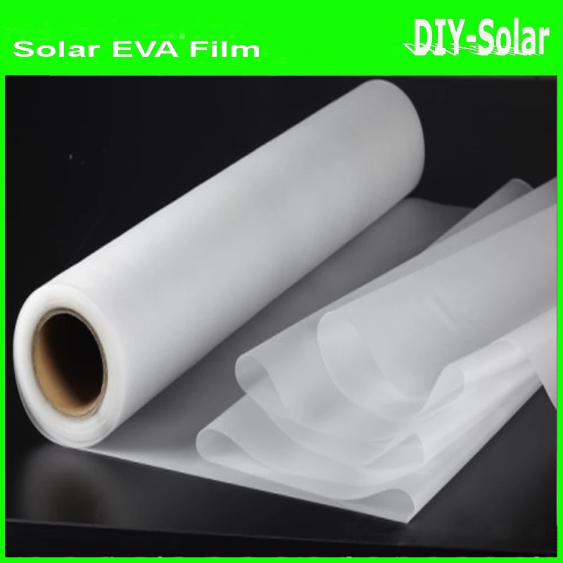 1100mm width  * 50M length solar panel EVA film For DIY Solar Cells Panel Encapusulnat solar eva