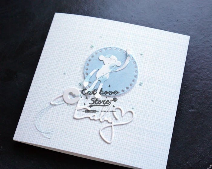 قوالب قطع معدنية على شكل حيوانات ، الإستنسل DIY ، سكرابوكينغ ، بطاقة ورقية مزخرفة ، قوالب حرفية ، قطع نقش ، جديد 2019