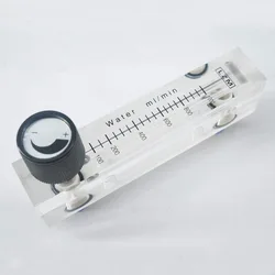 1-10 2-25 4-40 10-100 25-250 40-400 60-600 100-1000LPM LZM-6T Liquid Water Flowmeter Rotameter With Valve Fit 6/8/10/12mm Tube