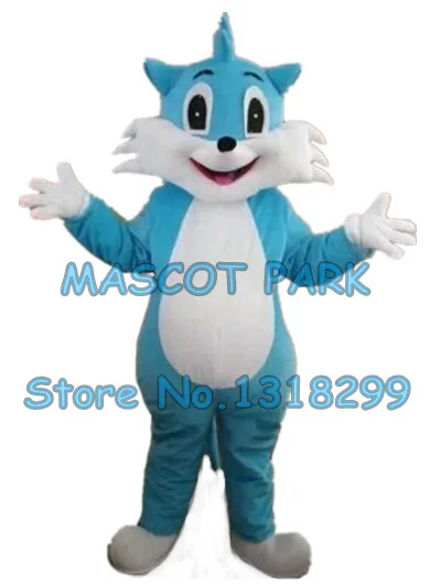 

Костюм талисмана с синей кошкой на заказ для взрослых, карнавальный костюм с персонажем из мультфильма, 3208