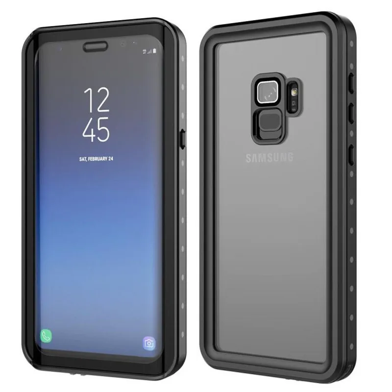 IP68 360 Full Protection Waterproof Phone Case for Samsung S10E S10 S9 Plus Swimming diving Cover for note 10 pro 9 8 coque