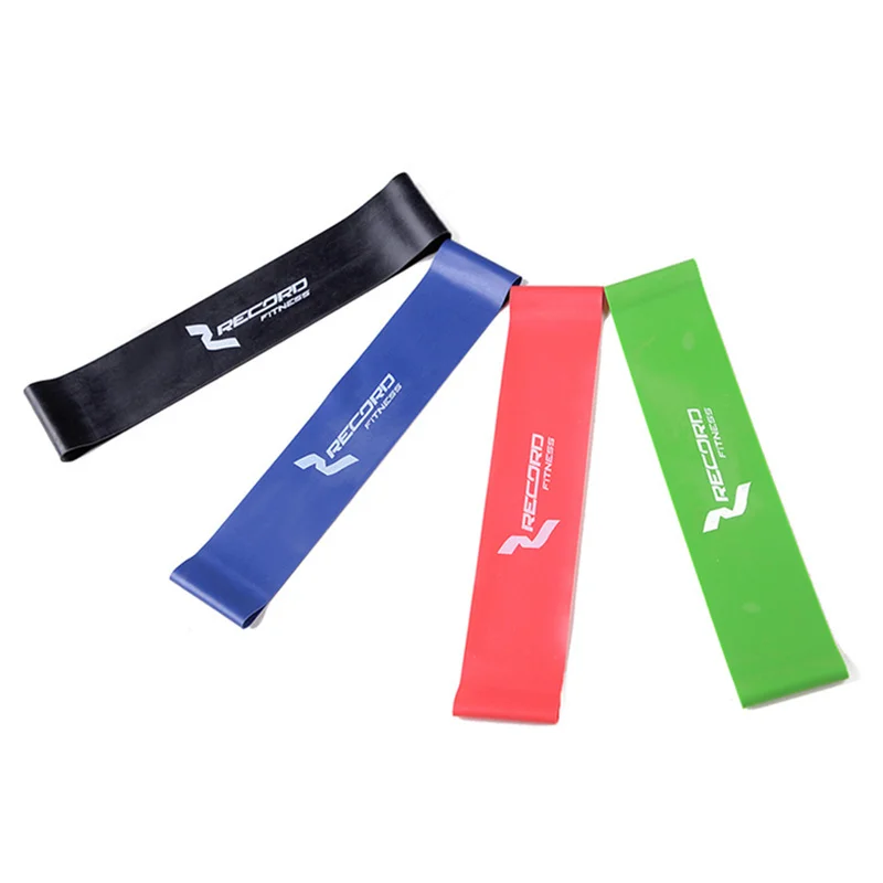 Resistance Band Set 4 Levels Available Latex Gym Strength Training Rubber Bands Fitness CrossFit Equipment Free Shipping