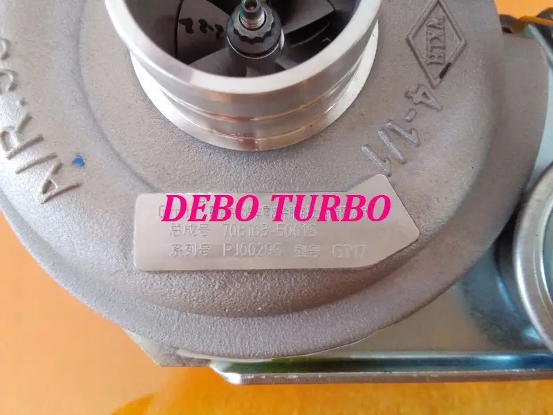 NEW GENUINE GT1752S 708163-1 99449170 Turbo Turbocharger for IVECO SOFIM8140.23 2.8L DIESEL 76KW