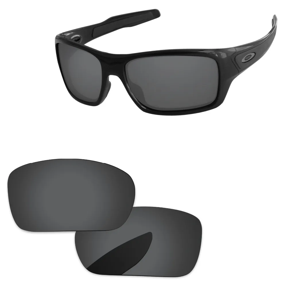 Bario lentes polarizadas substituição para oakley turbina oo9263, óculos de sol, proteção uvb, várias opções