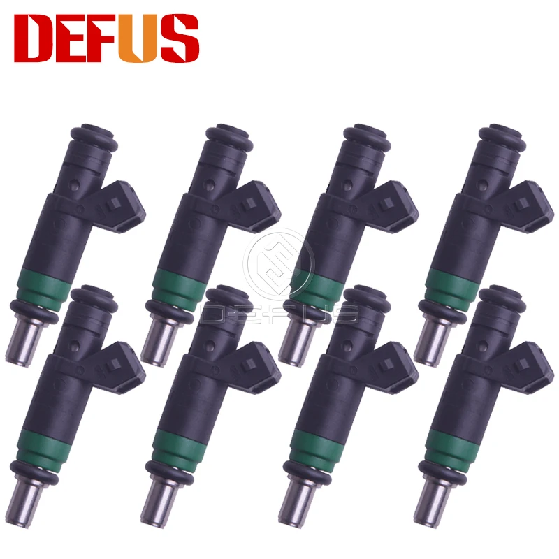 DEFUS 8PCS Fuel Injector 1429840 Nozzle Bico For Ford Focus Fiesta Fusion C-Max B-Max 1.25 1.4 1.6 98-04 0280158200 98MF-BC NEW