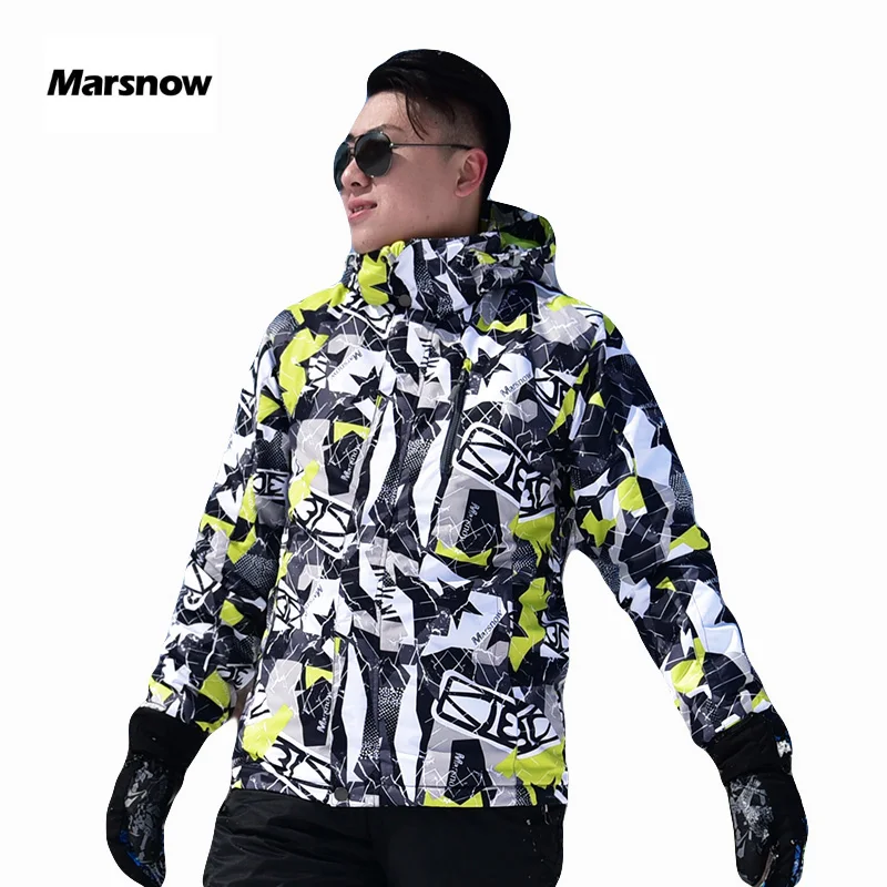 Russian -30 Marsnow Men Ski Jackets Winter Waterproof Thermal Outdoor Hiking Snowboarding Men's Skiing Warm Snowboard Jackets