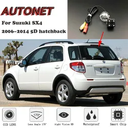 Suzuki sx4 2006-2014のautonetバックアップリアビューカメラ,5dハッチバックナイトビジョン,ナンバープレート,パーキングカメラ