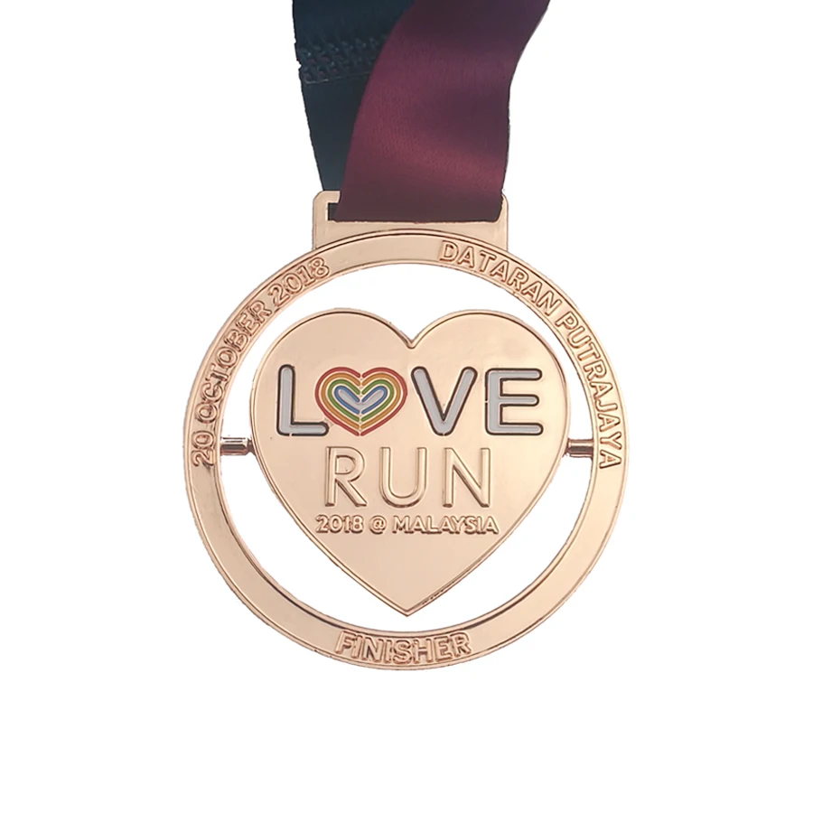 Bronze Medal Customized Shape   60mm Diameter