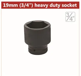 heavy duty socket hex bolt nut 30mm 32mm 34mm 35mm 36mm 38mm for electric impact wrench air impact wrench big size socket