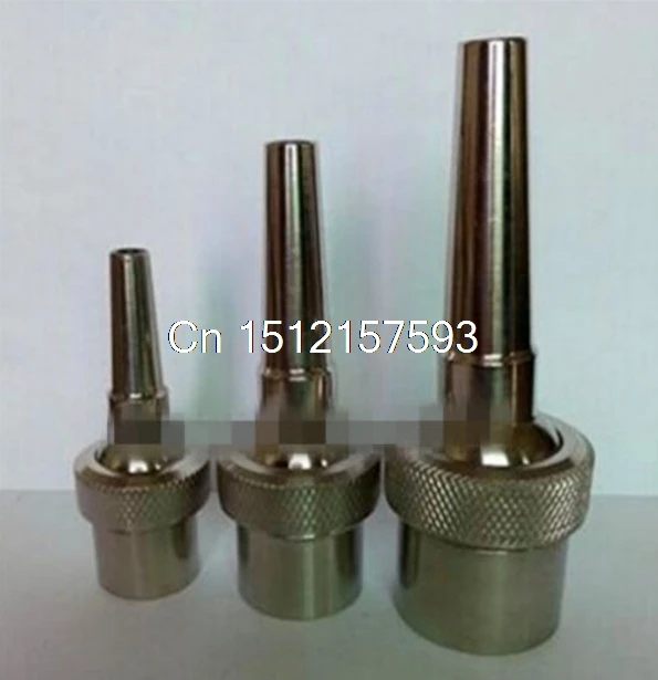 

3/4"DN20 1/2"DN15 1in"DN25 Adjustable Stainless Steel Universal Straight Garden Fountain Nozzle