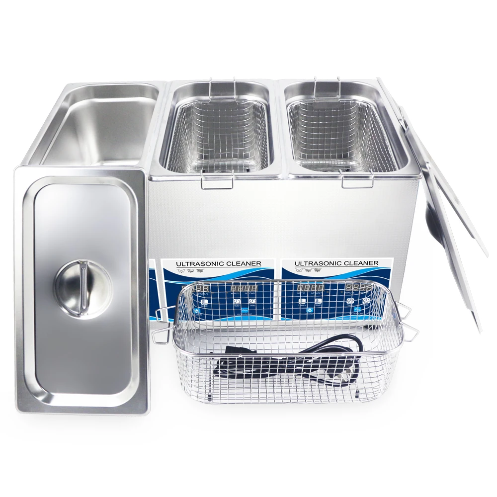 Bộ ba Tắm 6.5L Tùy Chỉnh Máy Đo 3x180 W Công Suất 40 KHZ Kỹ Thuật Số Máy Điều Khiển Nâng Cấp Mulit-VỆ SINH các giải pháp