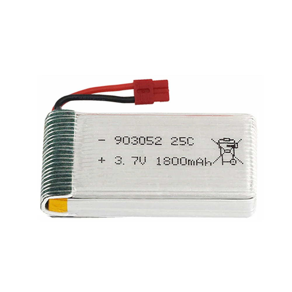 3.7v 1800mAh lipo Battery for KY601S SYMA X5 X5S X5C X5SC X5SH X5SW X5HW X5UW M18 H5P HQ898  H11D H11C Helicopter battery