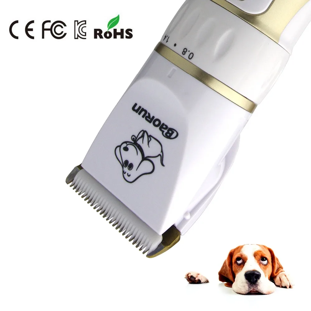 Rechargeable Electrical Low-Noise Cat Dog Hair Trimmer Pet Hair Clipper Remover Cutter Grooming Pets Accessories Haircut