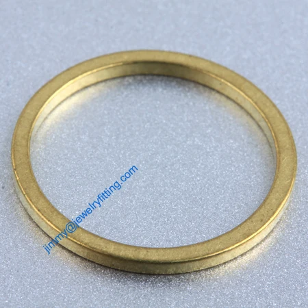 

1000 PCS Raw Brass 21*1.5*1.5mm copper Rings fashion jewelry findings jewelry Connectors Quoit