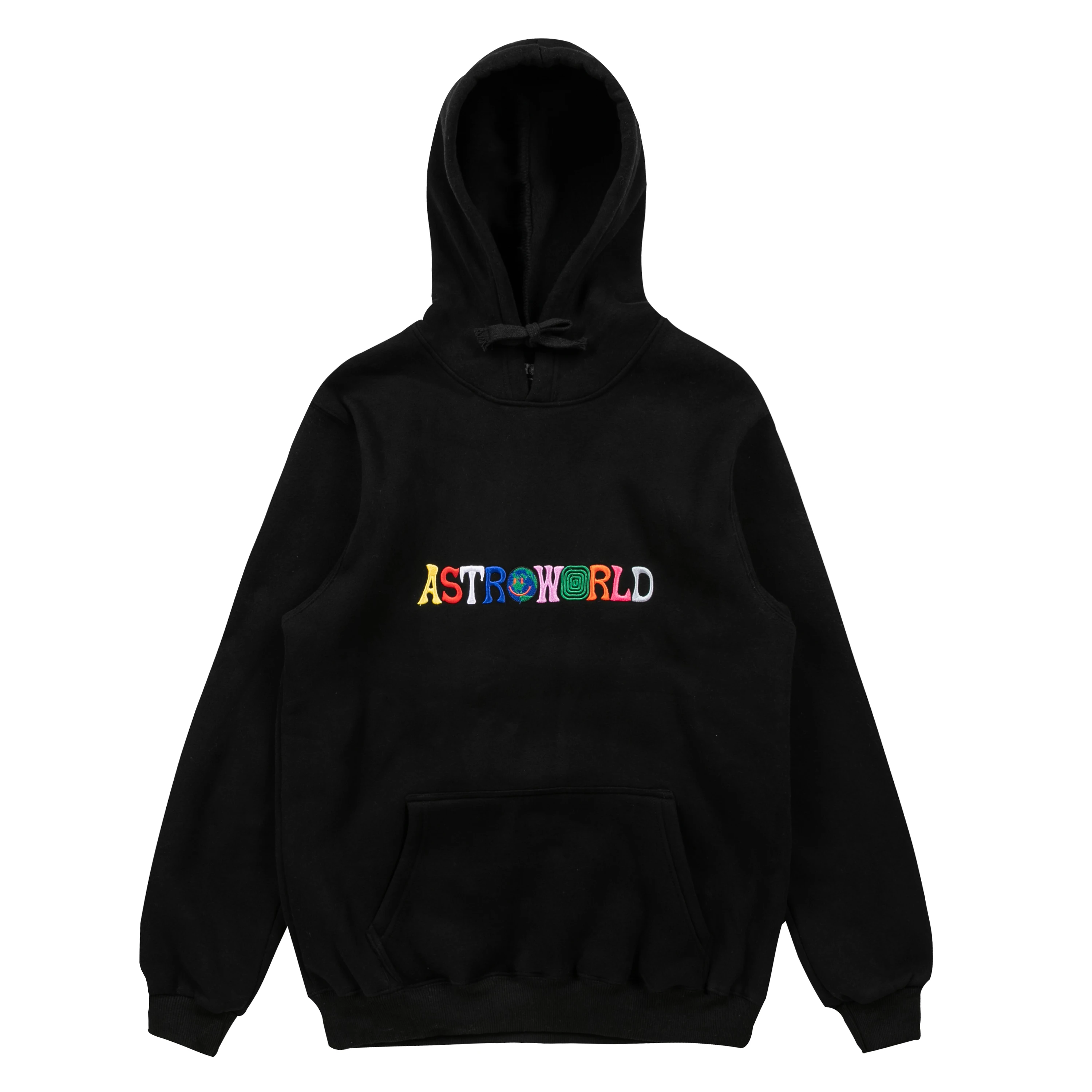 High Quality 1:1 Hoodies Men Front ASTROWORLD The Embroidery Letter Back Big Size WISH YOU WERE HERE Print Cactus Jack Hoody