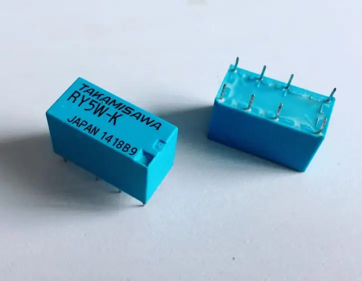 10pcs RY5W-K RY12W-K RY24W-K Signal relay 8PIN