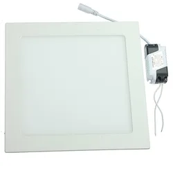 Lámpara de Panel LED cuadrado, iluminación interior para decoración del hogar, 3W, 6W, 9W, 12W, 15W, 25W, 110V, 220V