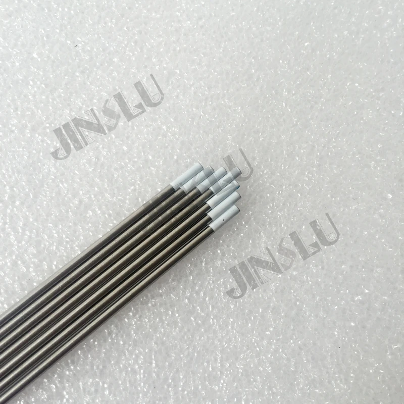 Free Shipping Tig Tungsten Electrode White Head WZr8 0.8% Zirconiated 4.0*150mm 10PCS