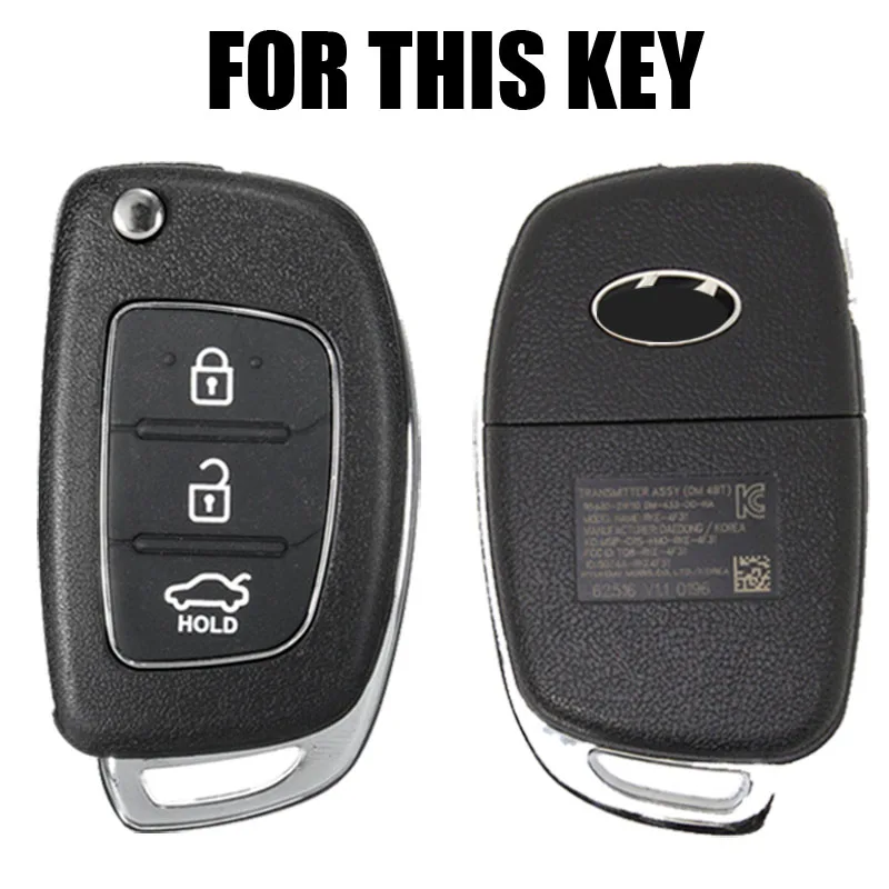 Silicone Key Case Cover For Hyundai Creta I20 Tucson Elantra Santa fe 2016 2017 2018 Keyless Fob Shell Skin Holder Protector