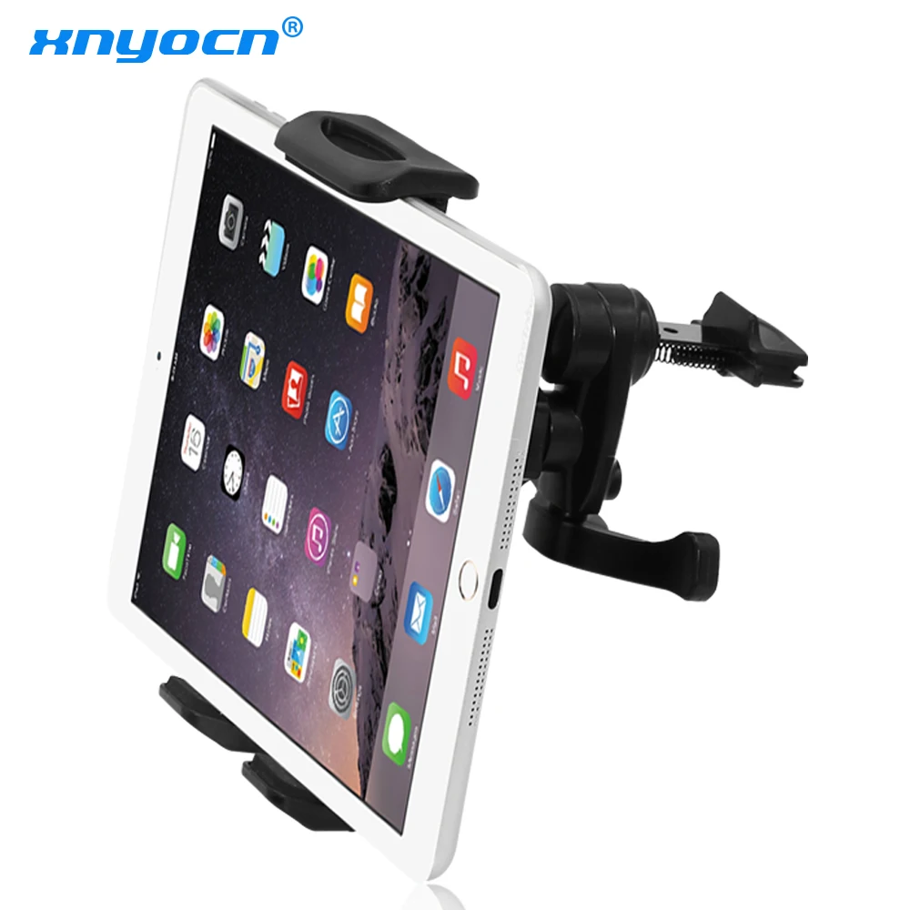 Xnyocn Fit 7 8 9 10 11 inch Car Air Vent Tablet PC Pad holder Stand Support for iPad 2 3 4 5 Mini Air Sam Tablet Nexus 7 Mount