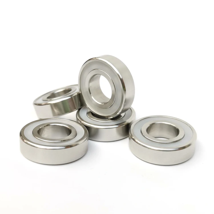10 Stück 316L Edelstahl-Lager S6800/6801/6802/6803/6804/6805/6806/6807-2RS, wasserdichte, korrosionsbeständige Lager – Detail 5