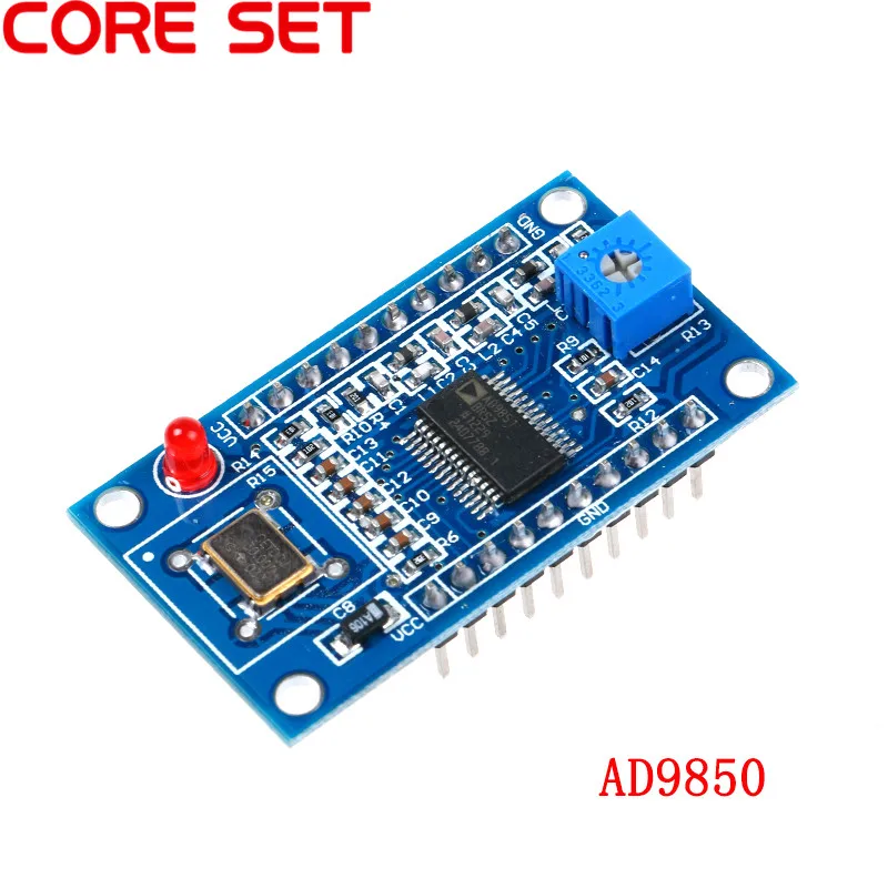 

AD9850 DDS Signal Generator Module 0-40MHz 2 Sine Wave and 2 Square Low-pass Filter Crystal Oscillator Test Equipment Board