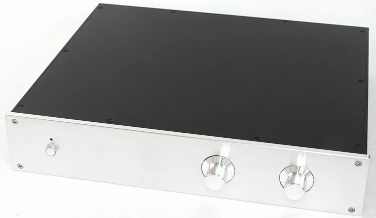 

A116 Aluminum tube preamplifier Chassis Enclosure Box Case Shell amp install kit