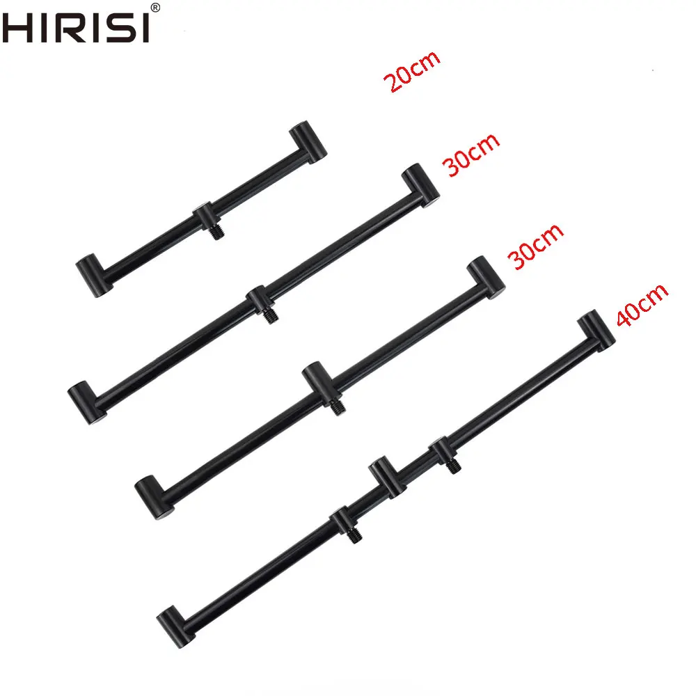 2Pcs 20cm, 30cm 40cm Aluminum alloy Carp Fishing buzz bars fishing rod pod holder buzzer bar