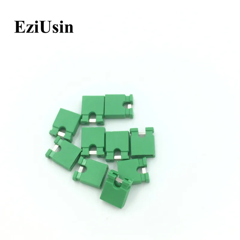 60pcs Colorful Pin Header Standard Computer Jumper Blocks Connector 2.54 mm 3 1/2 Hard Disk  Drive Motherboard Expansion Card