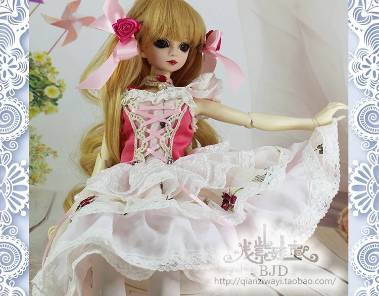 1/4 1/3 scale BJD dress set for SD clothing BJD doll accessories,Not included doll,shoes,wig,and other accessories 18D1550