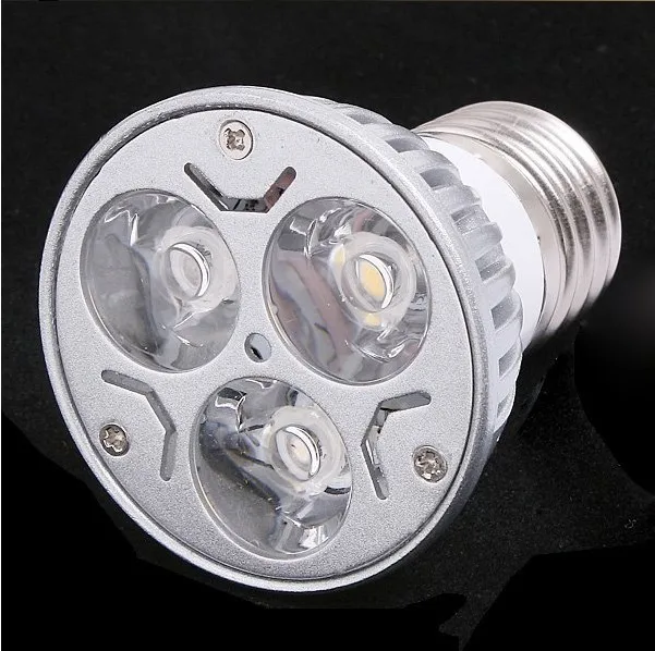 High Power Led lamp 3W E27 AC85-265V Led Spot light Spotlight Led Bulb Cold/Warm White free shipping