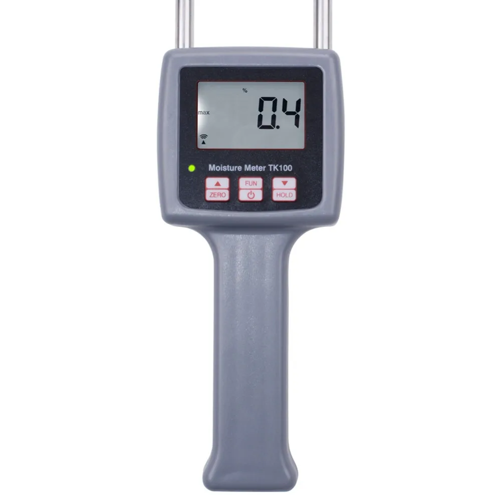 Yieryi New TK100 Portable Digital Multifunctional Moisture Meter for Grains,Chemical , Plastic Granule, Soap Powder, Soil