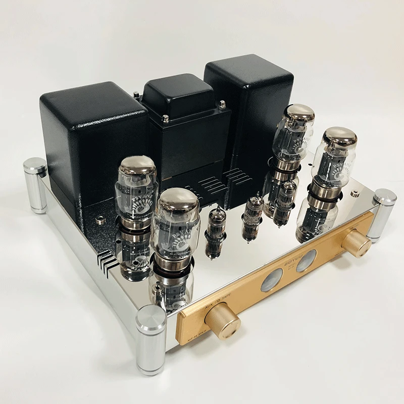 REISONG Boyuu MT-88 MK II KT88*4 Tube Amp Push-pull Hi-Fi Audio Amplifier Hand Welding Point To Point High Power Amplifier