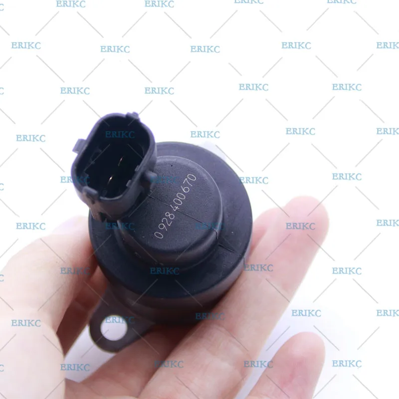 ERIKC Sliver & Black Diesel Inlet Regulator Metering Valve 0 928 400 670 Fuel Pressure Control Valve 0928400670