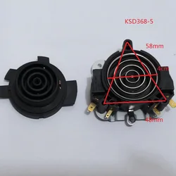 Bollitore elettrico Ricambi Interruttore Vapore termostato di Regolazione della temperatura KSD368-5 10A 250 V