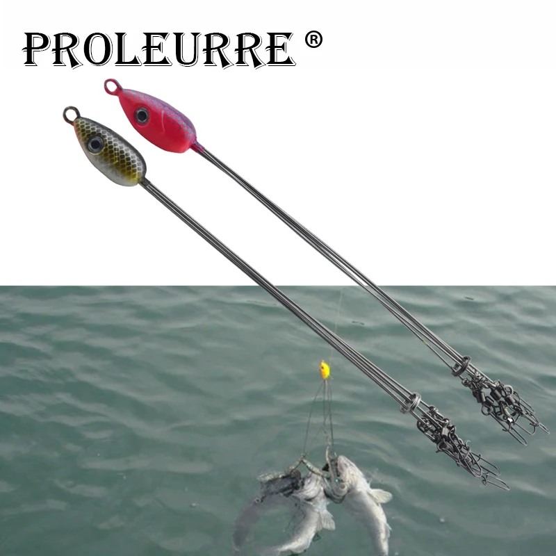 1Pcs High Quality 17cm 3D Fishing Bait High Quality Fishing Lure Alabama Rig Stainless Snap Swivel Fishing Tackle Group YR-137