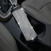 Forro para volante de coche, de cuero sintético con cristales e imitación de diamantes, para mujeres y niñas. Accesorios para automóviles.