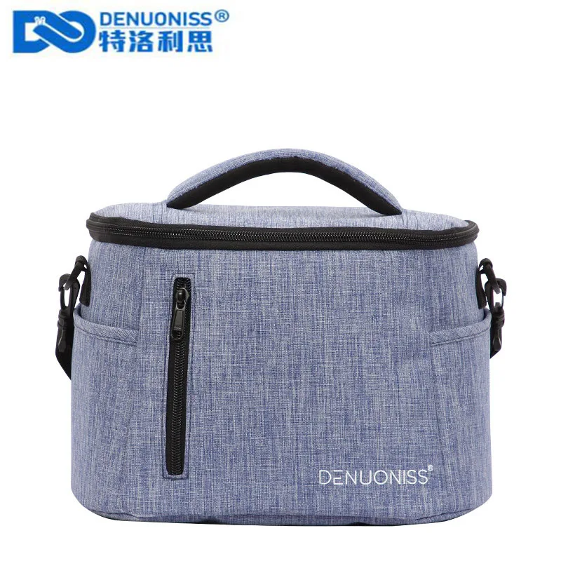 DENUONISS New 2023 Insulation Lunch Box Bag Simple Fashion Lunch Bag Aluminum Foil Ice Pack Cooler Bag Factory Direct Sales