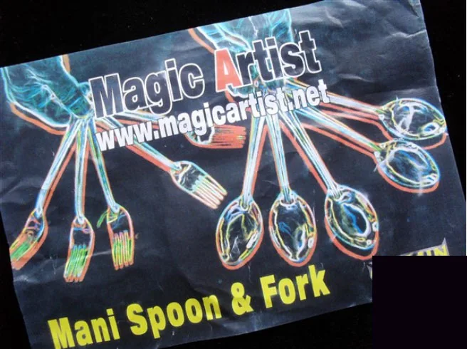 

Magic artist - Main spoon & fork (Gimmick) - Trick, card magic,magic tricks,fire,props,dice,comedy,mental magic