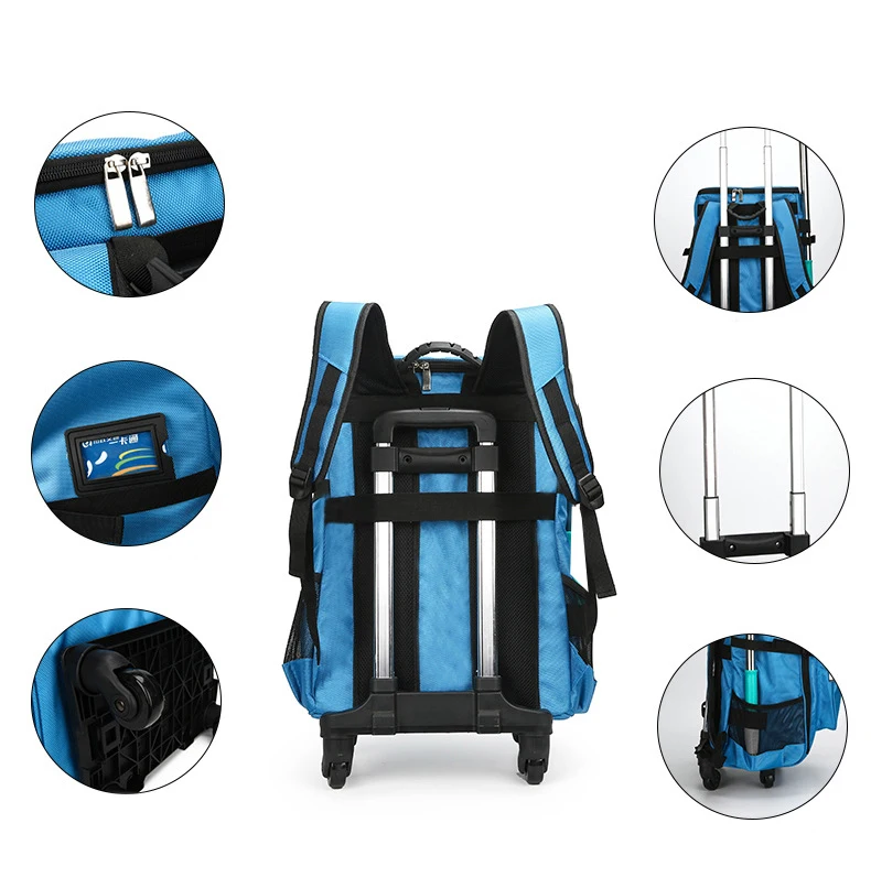 BearHoHo vacía Trolley desmontable mochila supervivencia Kit de cuidado médico de emergencia de rescate médico visita bolsa de primeros auxilios