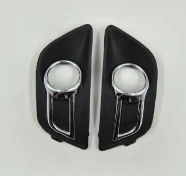 Left Right Chrome Front Bumper Fog Lamp Light Cover Fog Light Cover Fits Citroen C4  2008 2009 2010 2011