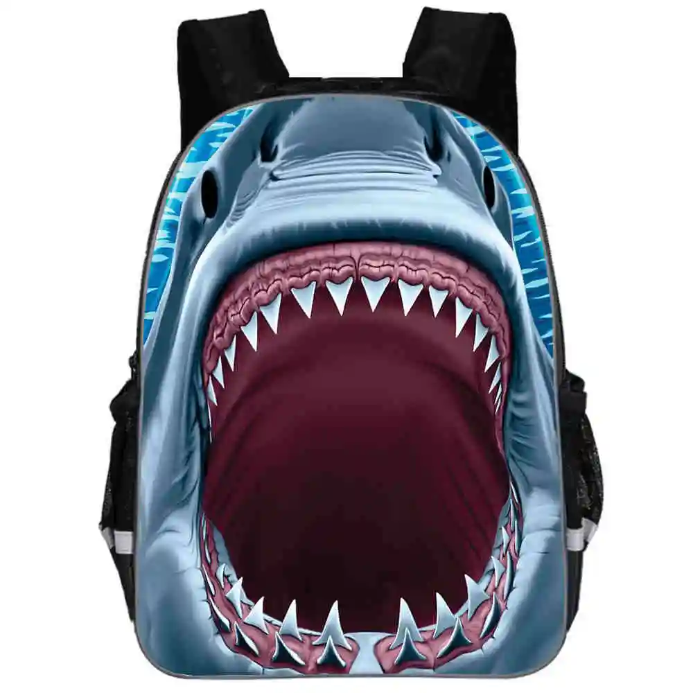 

Shark Backpack Funny Dog Dolphin cat For Teenagers Boys Girls Toddler Animal Kid School Book Bags Men Women Mochila Bolsa