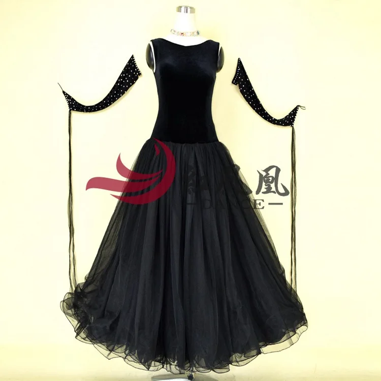 

High-end International Standard Ballroom Smooth Dance Competition Dress, /Ballroom Standard Tango Waltz Dance Dress