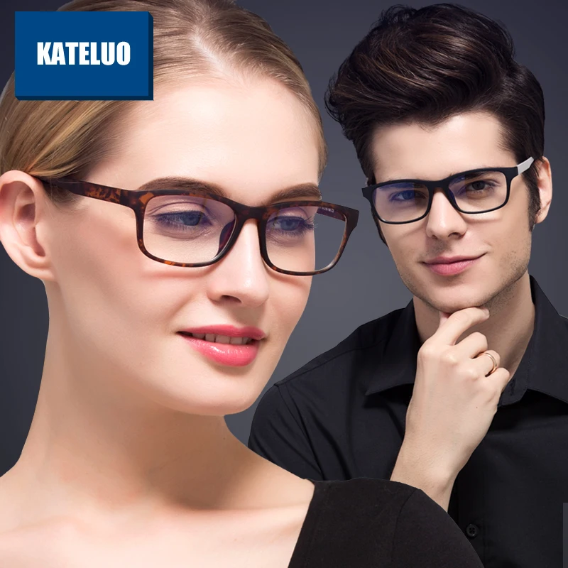 KATELUO 2020 Women's Computer Goggles Anti Blue light Laser Fatigue Radiation-resistant Glasses Eyeglasses Frame for Women 9219