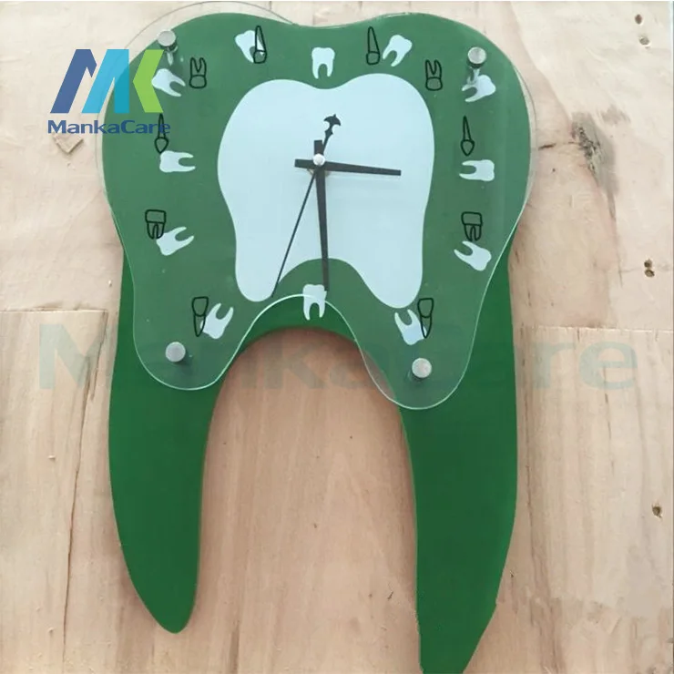 

Dental Watch/Dental wall clock creative personality Dental Accessories teeth shape wall clock craft clock Dental Clinic gifts