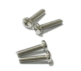 

Wkooa M2.5 Screws Stainless Steel Miniature Screws Pan Head Phillips Drive