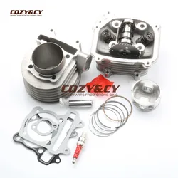 180cc EGR Cylinder Head Assembly & 61mm Big Bore Cylinder KIT & A11 CAM for SCOOTERS 150cc GY6 157QMJ MOTOR