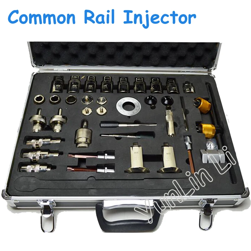 

38pcs Common Rail Injector Disassembly Tool + Aluminum Box Full Set of Common Rail Injector Repair Tools