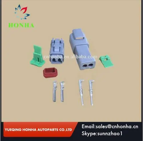 

10 pcs DJ3021Y-1.6-11/21 Deutsch Connectors 2 Pin DT04-2P/DT06-2S Automobile waterproof wire electrical connector plug 22-16AWG