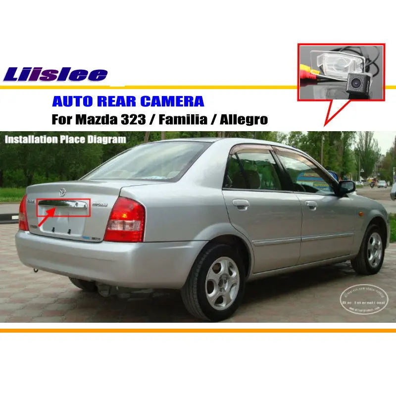 لمازدا 323 فاميليا أليجرو سيارة الرؤية الخلفية كاميرا الرؤية الخلفية RCA NTST PAL AUTO HD CCD كام اكسسوارات عدة